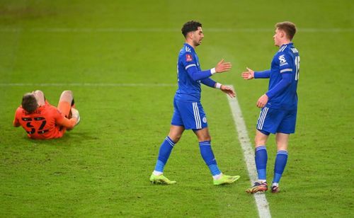 Ayoze Perez and Harvey Barnes