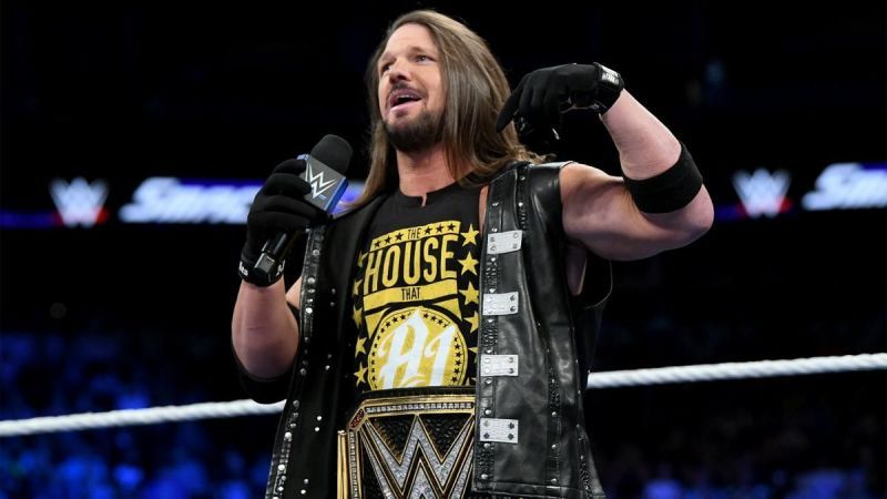 AJ Styles is a two-time WWE Champion.