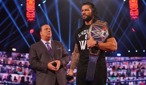 Paul Heyman and Roman Reigns