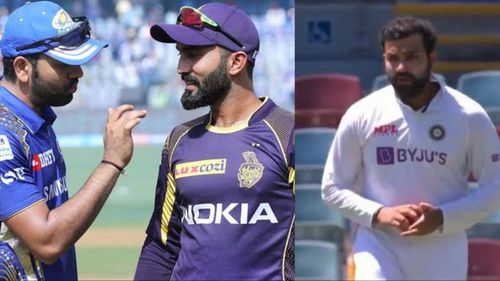 Dinesh Karthik trolled Rohit Sharma on Twitter