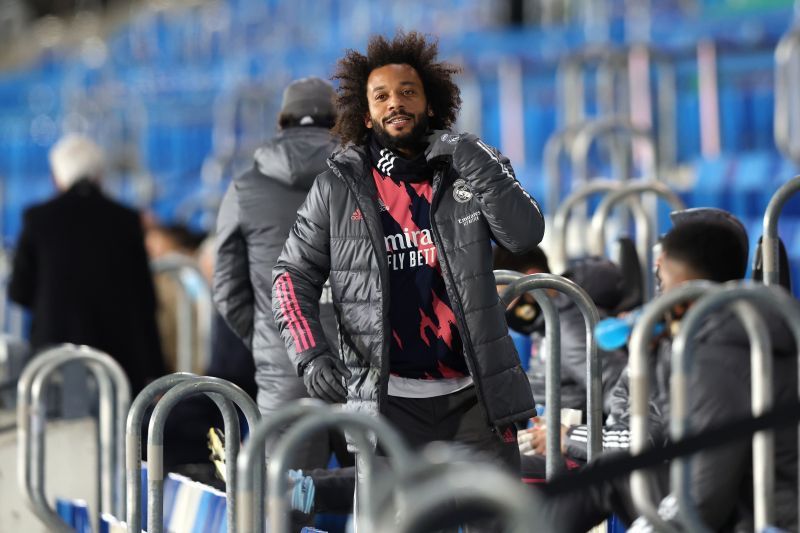 Marcelo has dropped down the pecking order at Real Madrid.