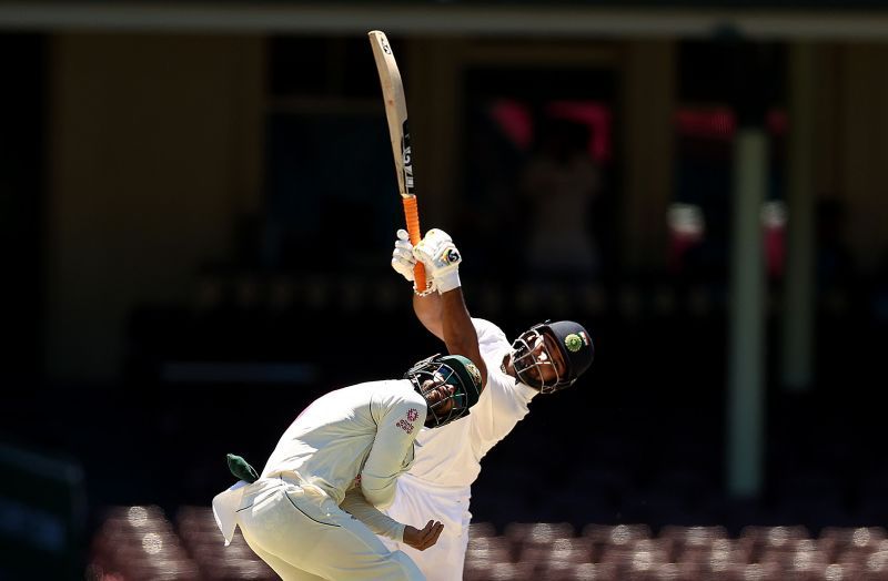 Rishabh Pant launched an all-out attack against Nathan Lyon during his 97-run knock