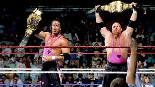 The Hart Foundation was an iconic unit in WWE