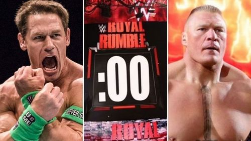 Could we see either John Cena or Brock Lesnar enter the men's Royal Rumble match?