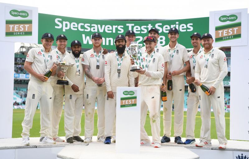 England won the previous Test series against India