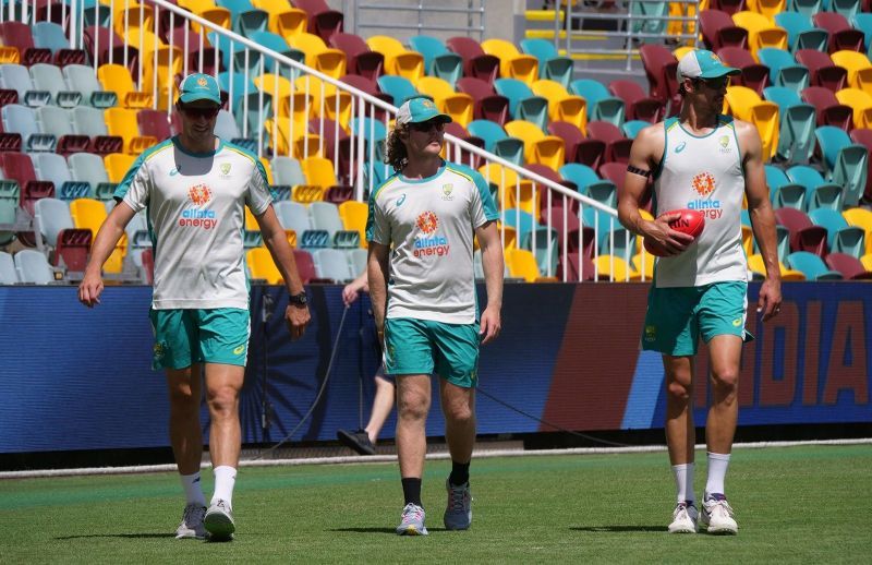 Australia returned to training on Wednesday
