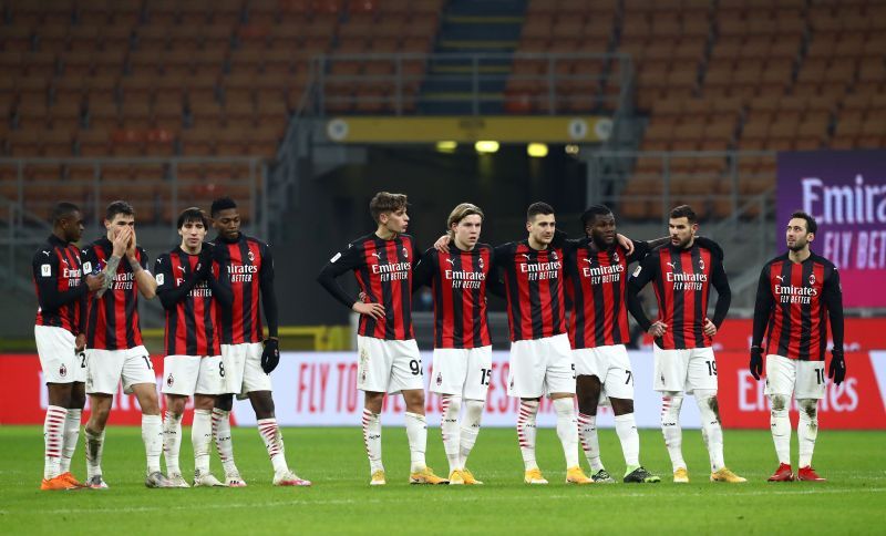 AC Milan play Cagliari on Monday