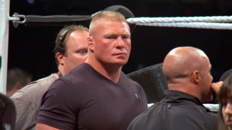 Brock Lesnar has not been seen on WWE television since April 2020
