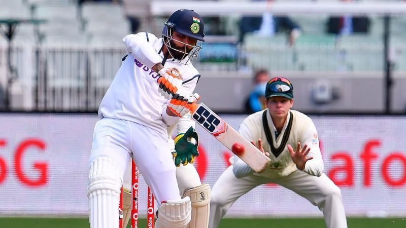 Ravindra Jadeja in action during the Boxing Day Test at the MCG