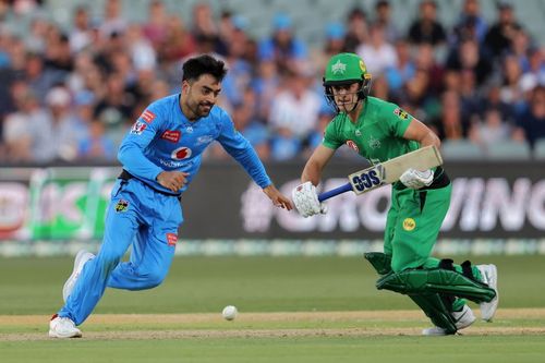 Action from the BBL game between Adelaide Strikers & Melbourne Stars