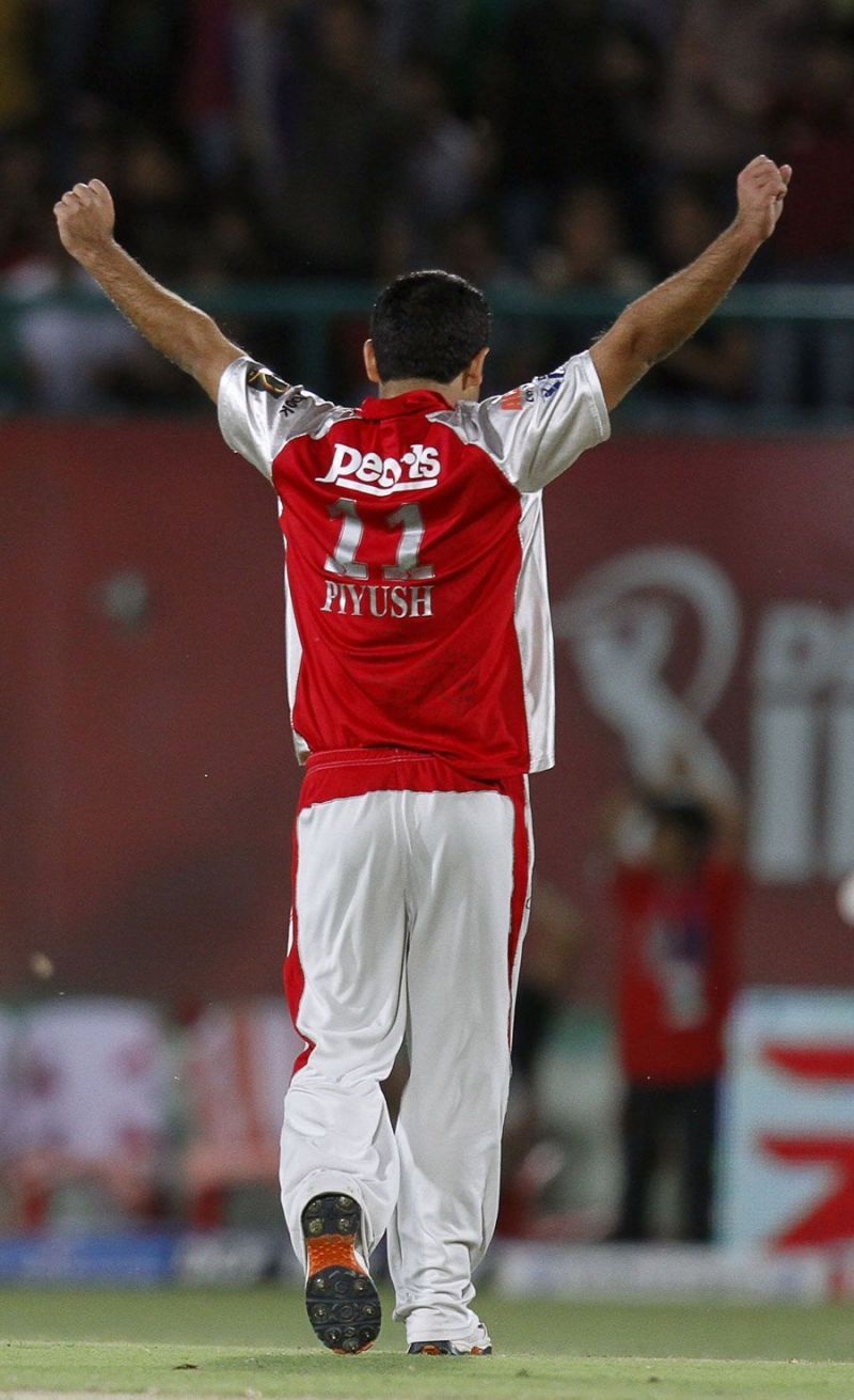 Piyush Chawla represented the KXIP from 2008-2013