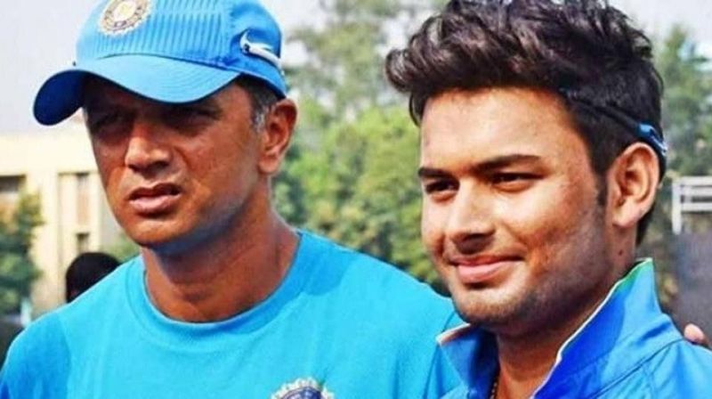 Rahul Dravid worked with players like Rishabh Pant at a very young age