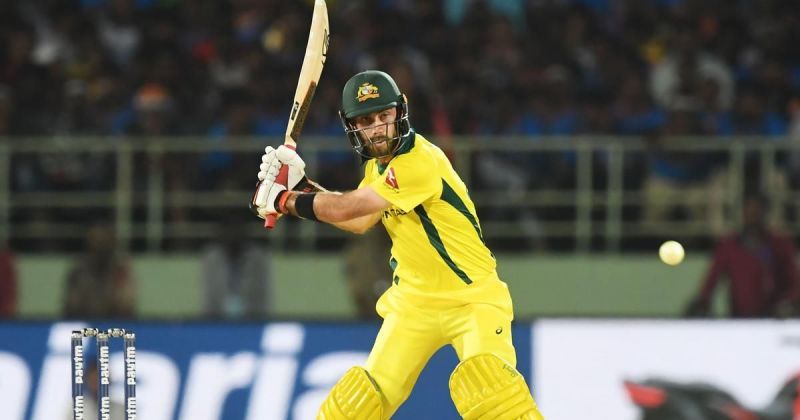 Glenn Maxwell has remained a threat in Australia's middle order with the bat.