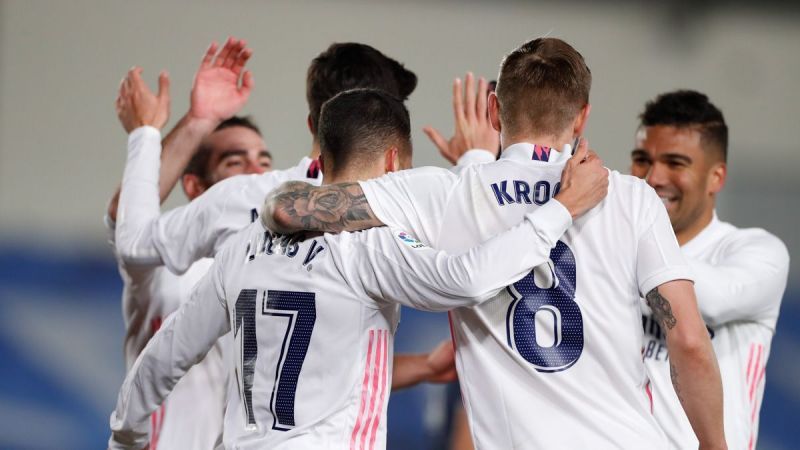 Real Madrid defeated Celta Vigo 2-0 in La Liga