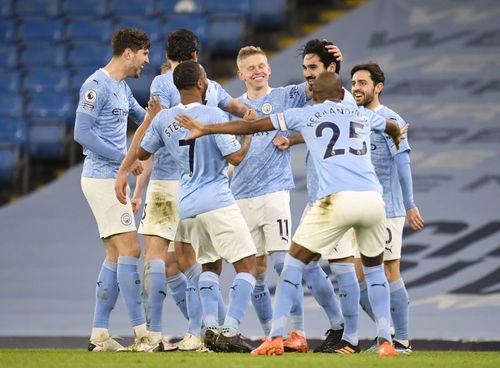 Manchester City host Aston Villa at the Etihad Stadium in the Premier League.