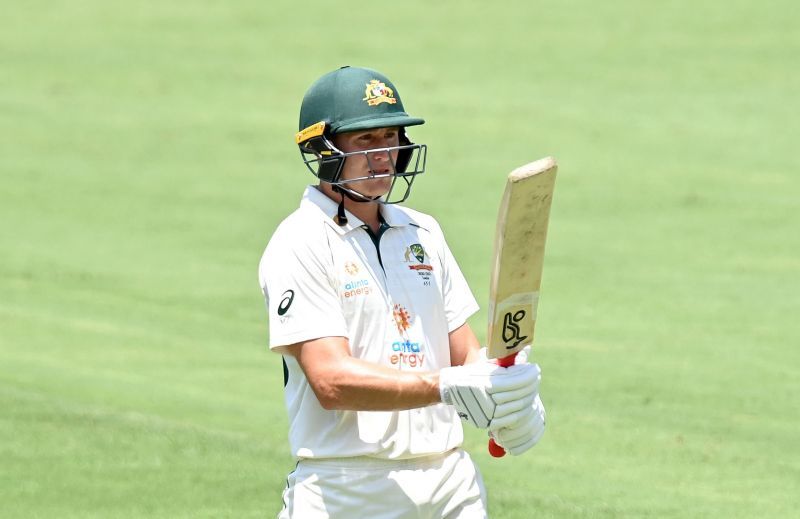 Marnus Labuschagne put the disappointment of the India defeat behind him