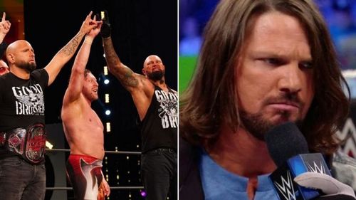 AJ Styles opened up about Gallows and Anderson's WWE release