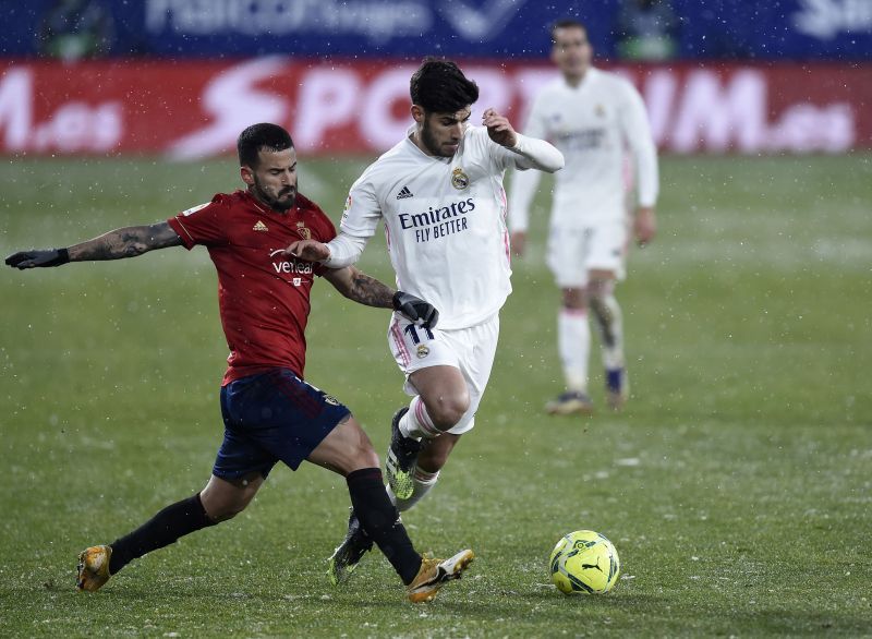 Real Madrid and Osasuna played out a goalless draw on Saturday