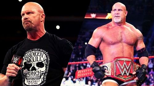 Steve Austin/ Goldberg