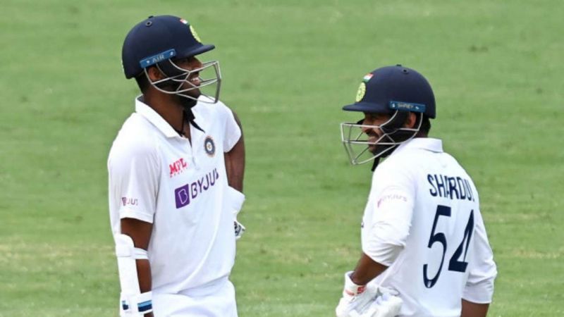 Washington Sundar and Shardul Thakur added a record 123 runs for Team India