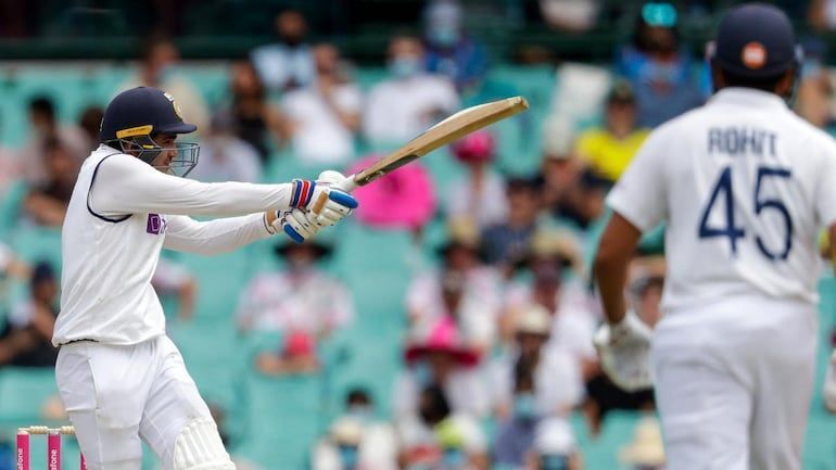 Shubman Gill and Rohit Sharma put up their second 50-run stand in the SCG Test.