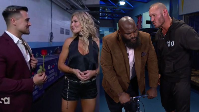 Torrie Wilson and Mark Henry on WWE RAW Legends Night