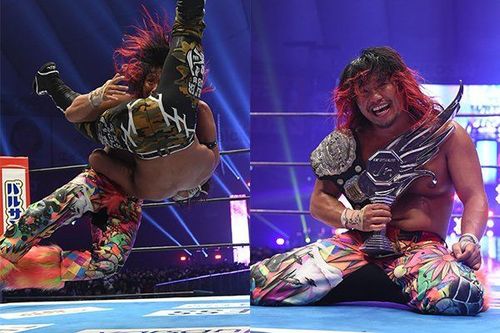 Hiromu Takahashi is the new IWGP Jr. Heavyweight Champion