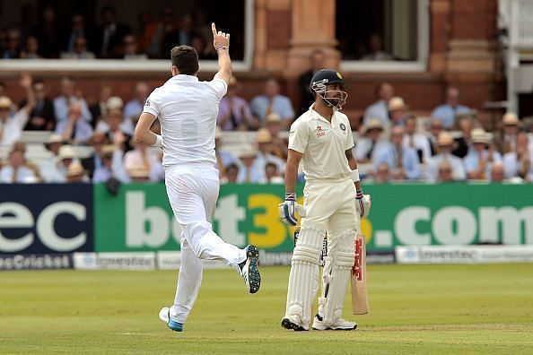 Anderson continued his domination over Virat Kohli in the fourth Test at Manchester