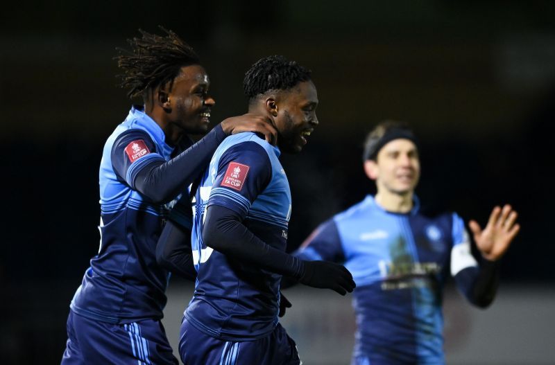 Wycombe pushed Tottenham hard tonight and deserved their first half lead
