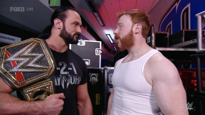 Sheamus and Drew McIntyre.