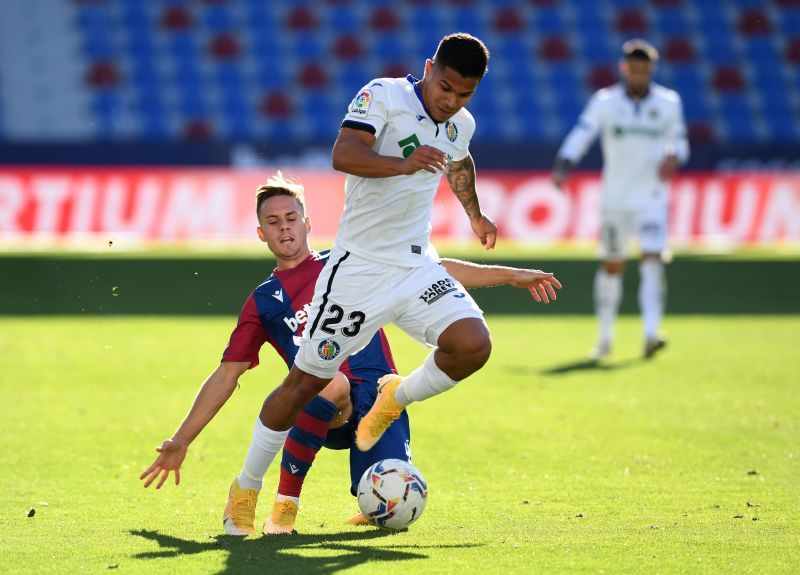 Cucho Hernandez will serve the last match of his four-game suspension in La Liga against Huesca.