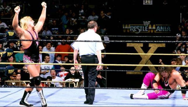 Owen Hart defeated Bret Hart at WrestleMania X