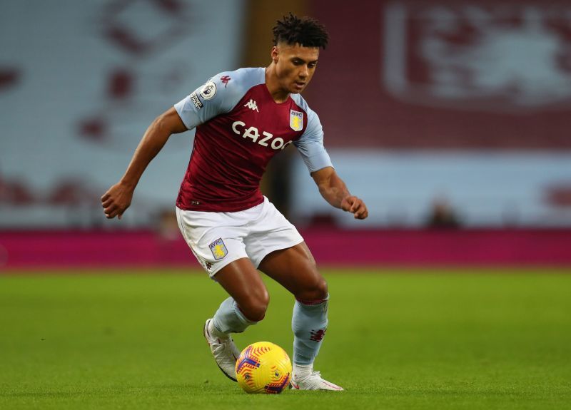 Ollie Watkins in action for Aston Villa.