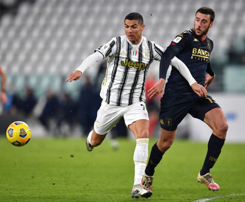 Cristiano Ronaldo is the top scorer in the Serie A this season.