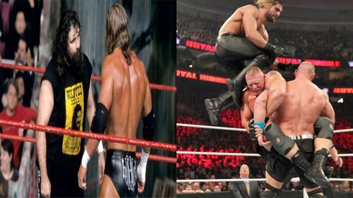 There has been a litany of memorable title matches that have taken place at the Royal Rumble event.