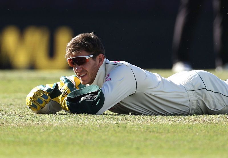 Tim Paine had a bad day in the field for Australia.