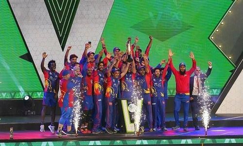 PSL 2020 champions Karachi Kings (Image Courtesy: PSL Twitter)