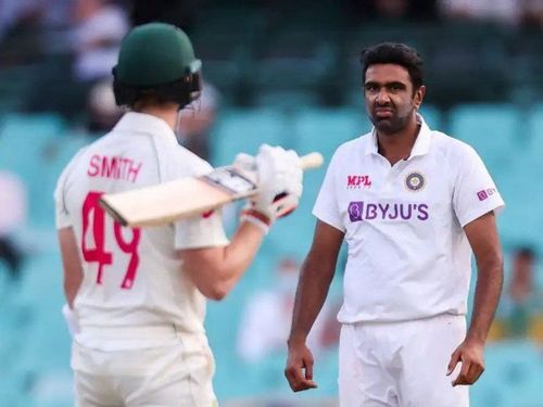 Ravichandran Ashwin in action at the SCG