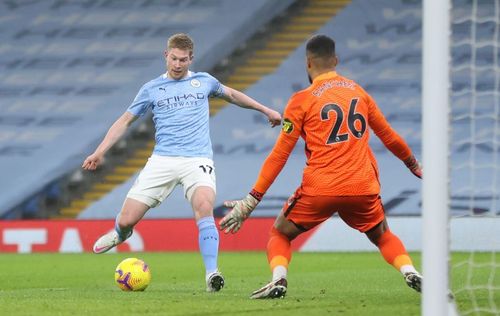 Manchester City beat Brighton to move to third on the Premier League