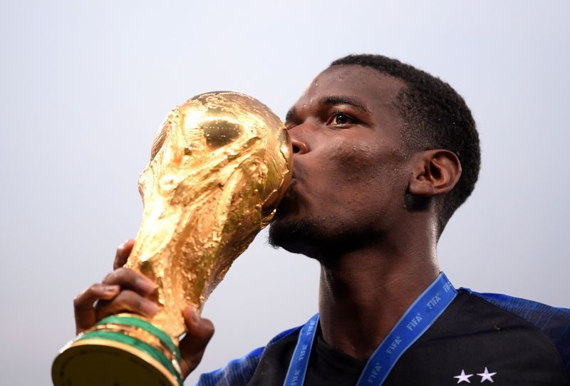 Paul Pogba played a crucial role in France winning the 2018 FIFA World Cup.