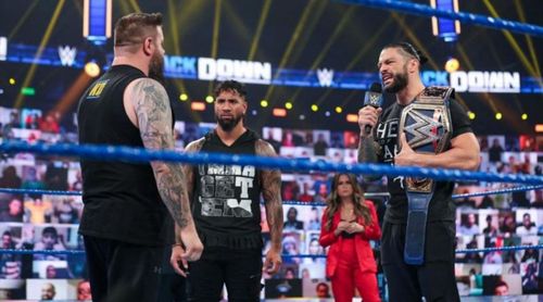 WWE Universal Champion, Roman Reigns will meet his challenger, Kevin Owens in a "War of Words"