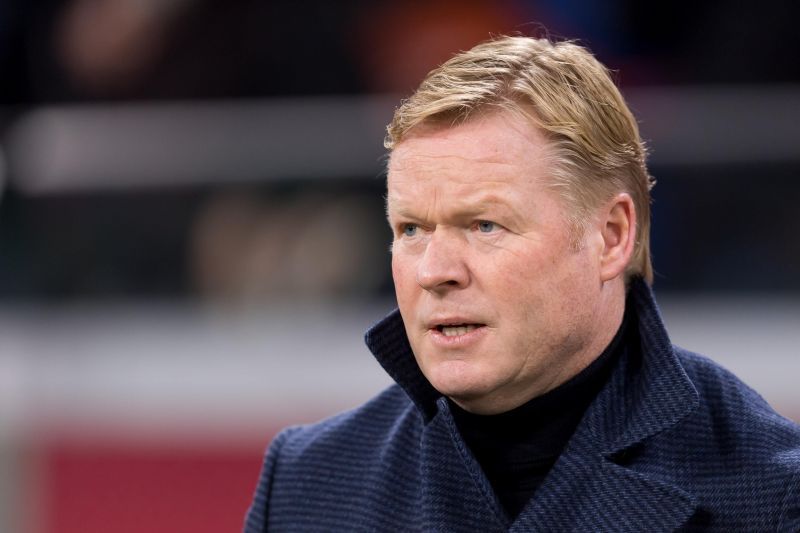 Barcelona manager Ronald Koeman