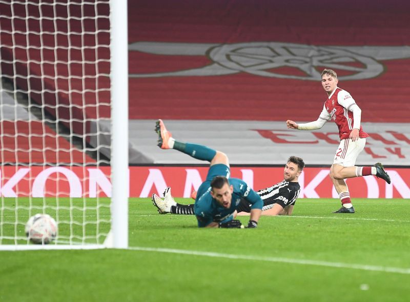 Arsenal defeated Newcastle United 2-0 in the FA Cup.
