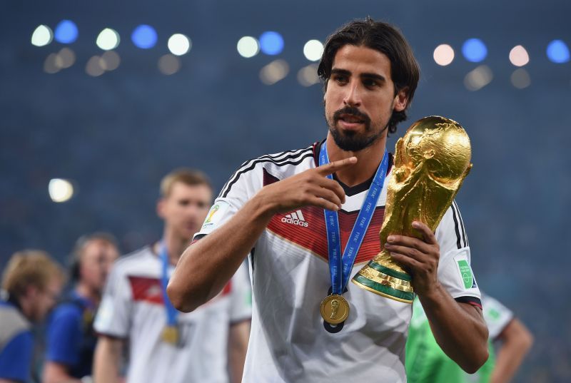 Sami Khedira was part of the German squad at the 2014 World Cup