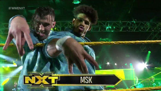 MSK has arrived in NXT