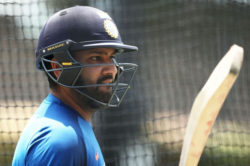 Rohit Sharma is back in training for India