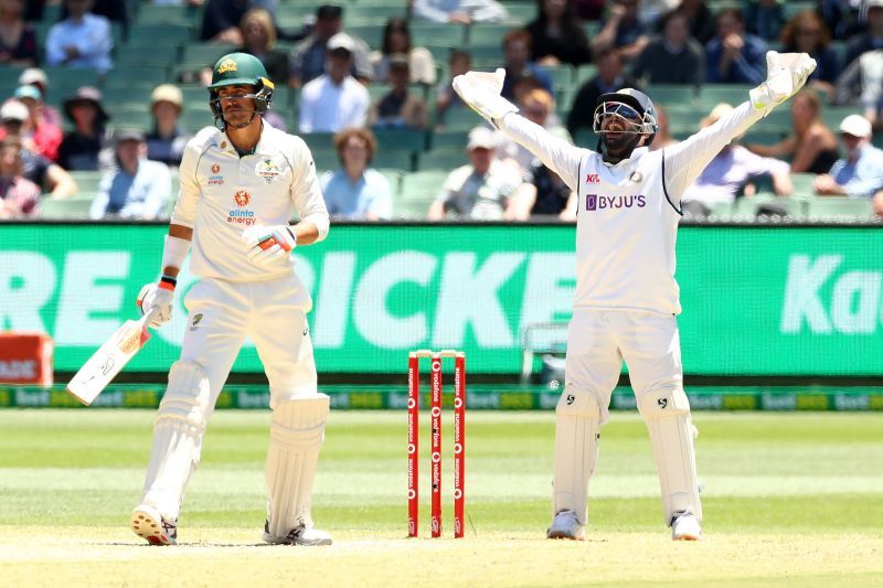 Rishabh Pant (R) is said to have hugged a fan at a Melbourne restaurant