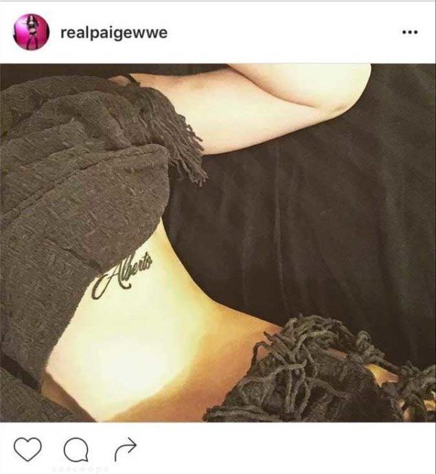 Paige&#039;s tattoo