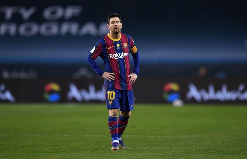 Lionel Messi has been slapped with a two-match suspension after his red card against Athletic Bilbao.