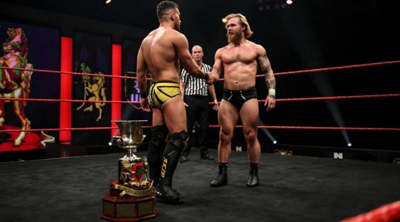 Tyler Bate on NXT UK